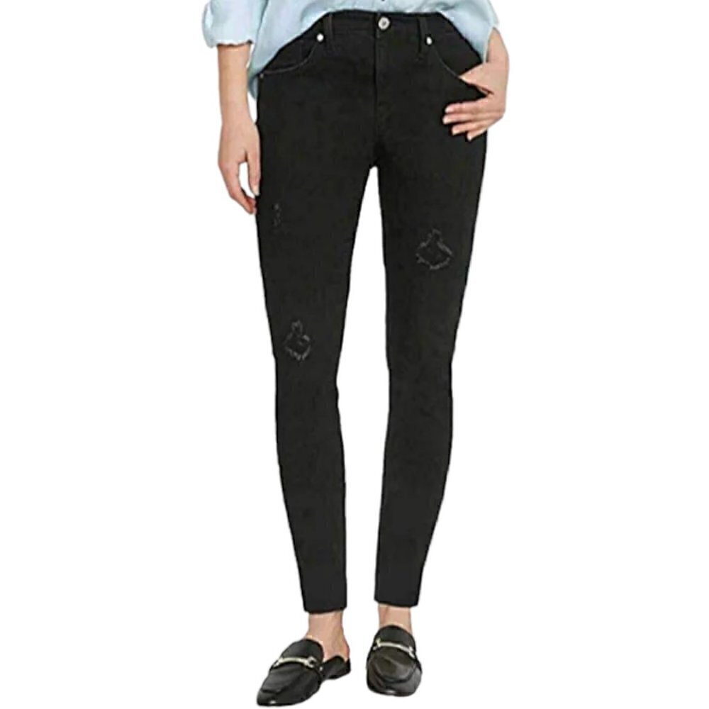 Buffalo Black Jess Rip & Repair Ankle Jeans (4)